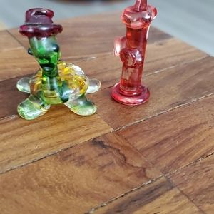 Vintage turtle cartoon minature